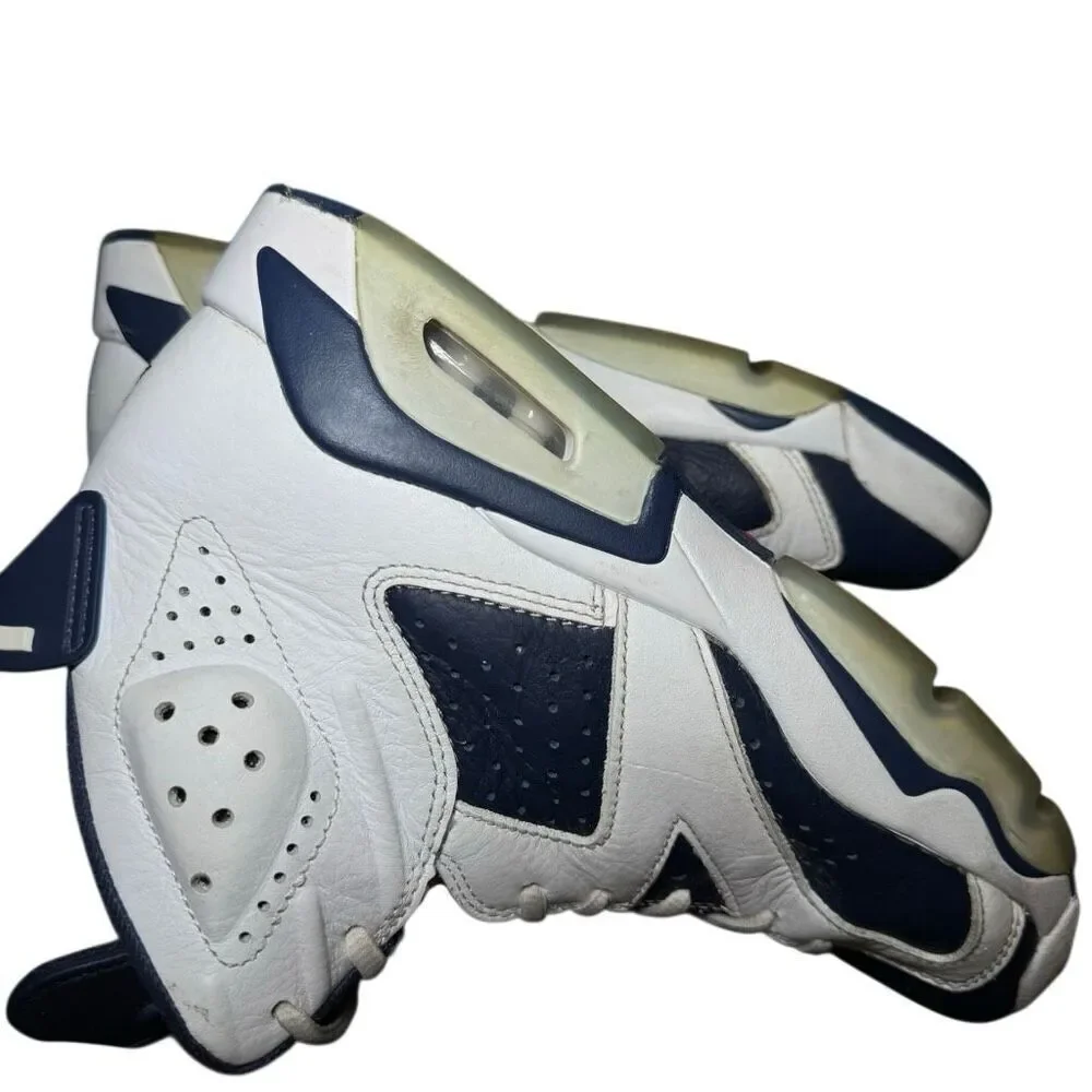 Jordan 6 Retro Olympic 2024 White Varsity Red Navy CT8529-164 Mens 9.5